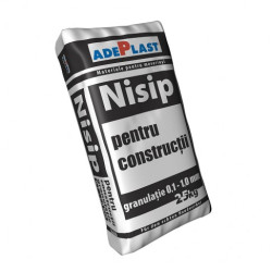 NISIP CONSTRUCTII 0.1 – 1mm – ADEPLAST