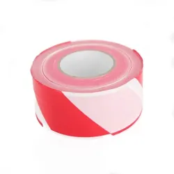 BANDA DELIMITARE ALB/ROSU