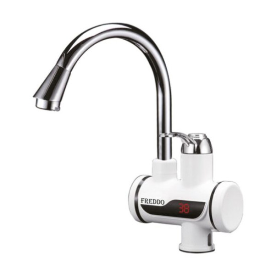 ROBINET ELECTRIC PENTRU APA CALDA INSTANT CU AFISAJ LED FREDDO