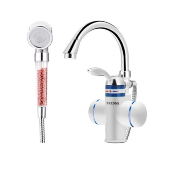 ROBINET ELECTRIC PENTRU APA CALDA INSTANT CU DUS FREDDO