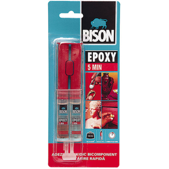 ADEZIV BICOMPONENT ,EPOXY 5MIN – BISON