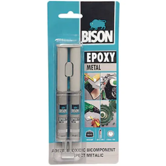 ADEZIV BICOMPONENT, EPOXY METAL – BISON